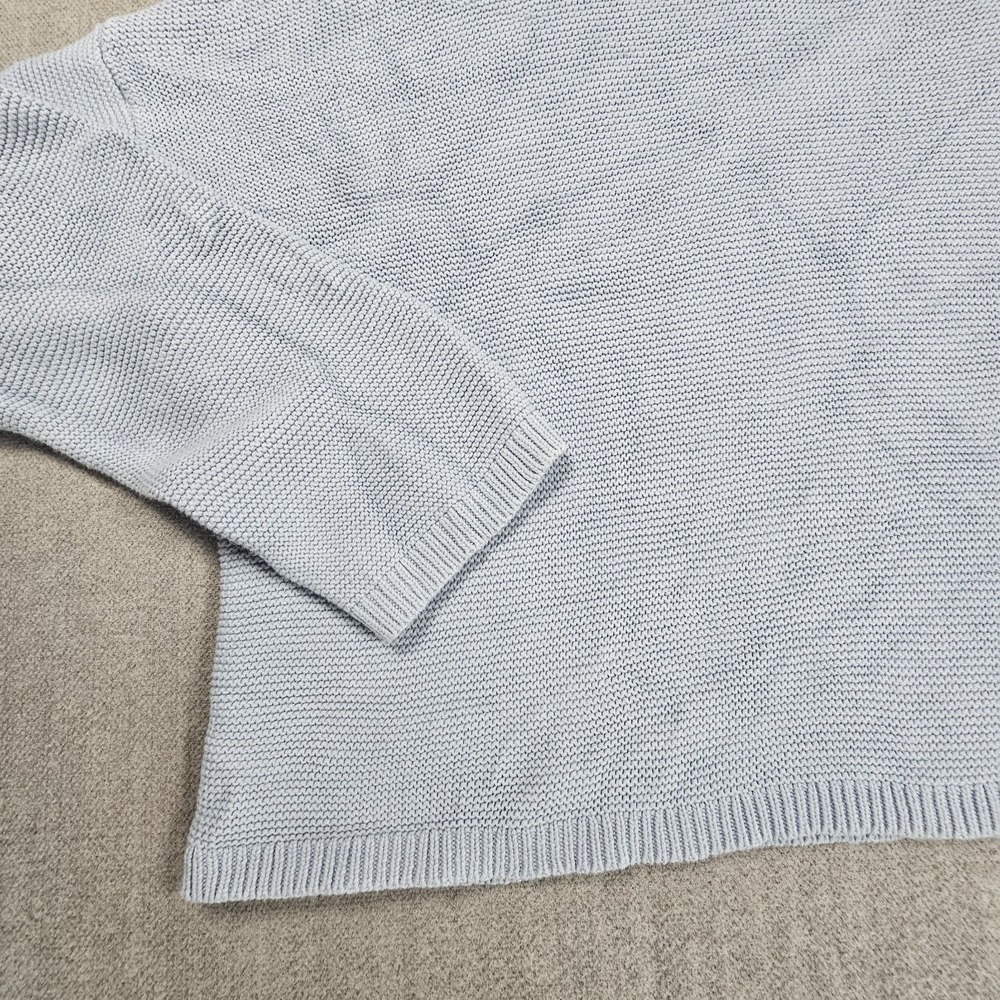 Moon and Madison Cropped  Sweater Baby Blue  Size Large - Picture 5 of 13